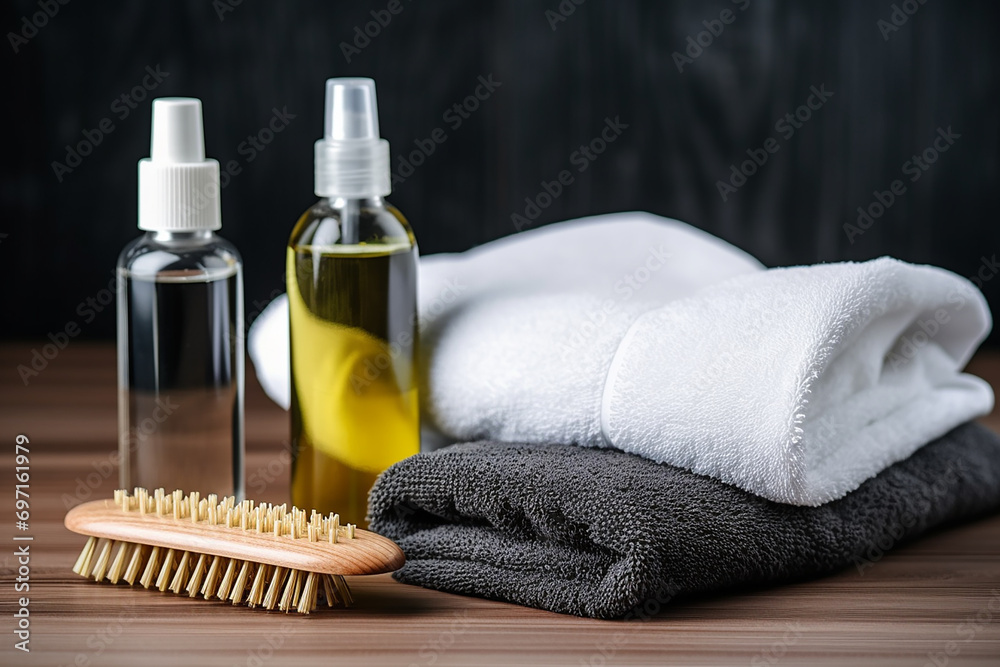 Beautiful spa and cosmetics products composition on wooden table Natural cosmetic products presentation Beauty, wellness, body care spa concept. Beautiful spa and cosmetics products composition on wooden table Natural cosmetic products presentation Beauty, wellness, body care spa concept.