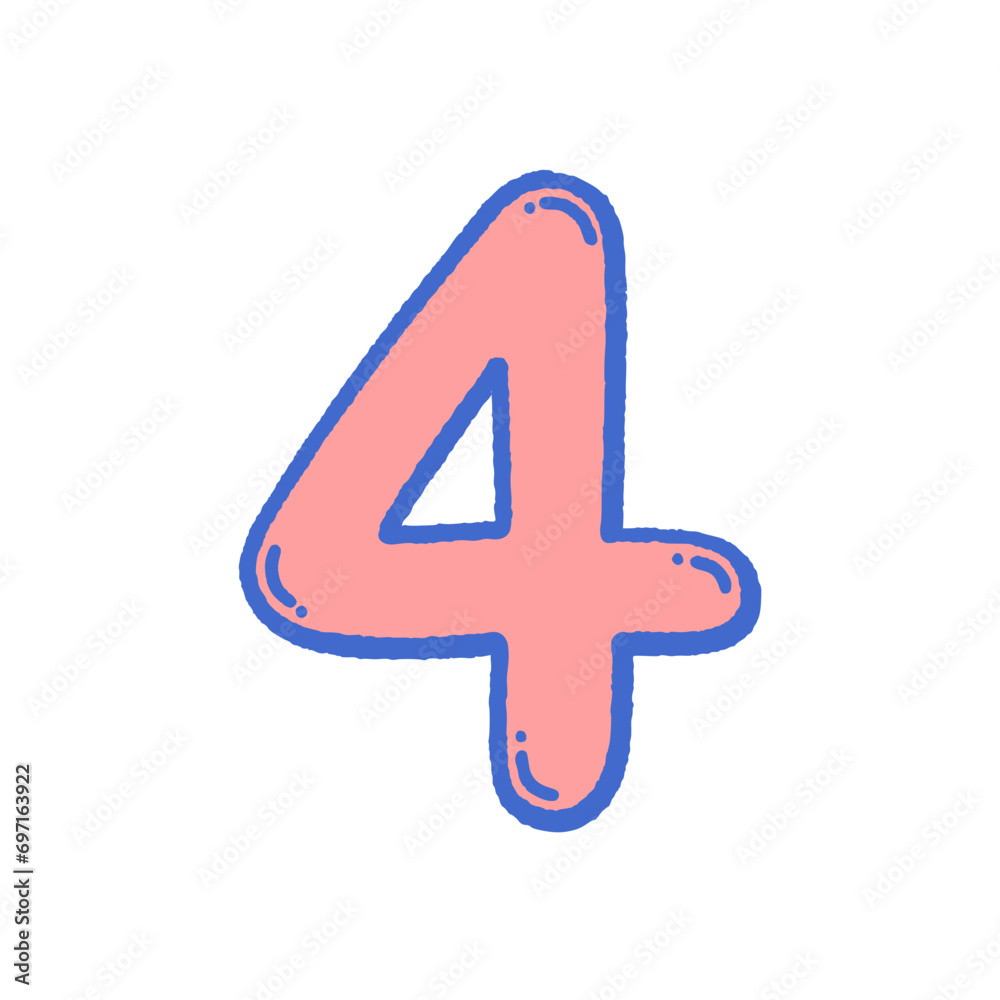 svg cute number doodle element set svg cute number doodle element set