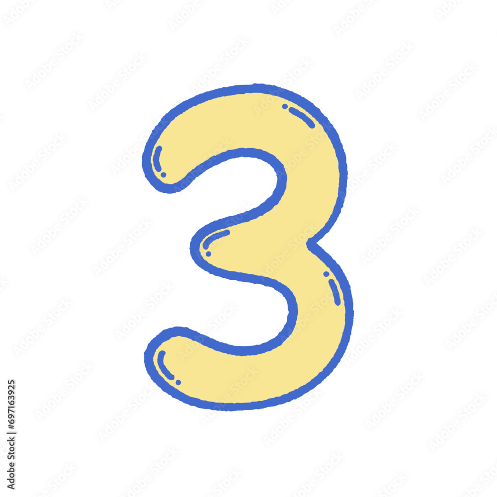 svg cute number doodle element set svg cute number doodle element set