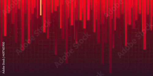 Red 8-bit background gradient  retro  vintage graphics  computer style  video game reds  generated ai