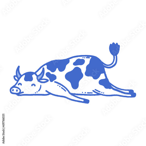 svg dairy milk doodle element set