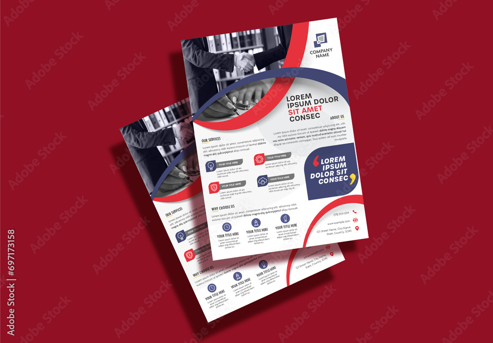 Editable Business Flyer, Brochure Templates Design for Publishing ...
