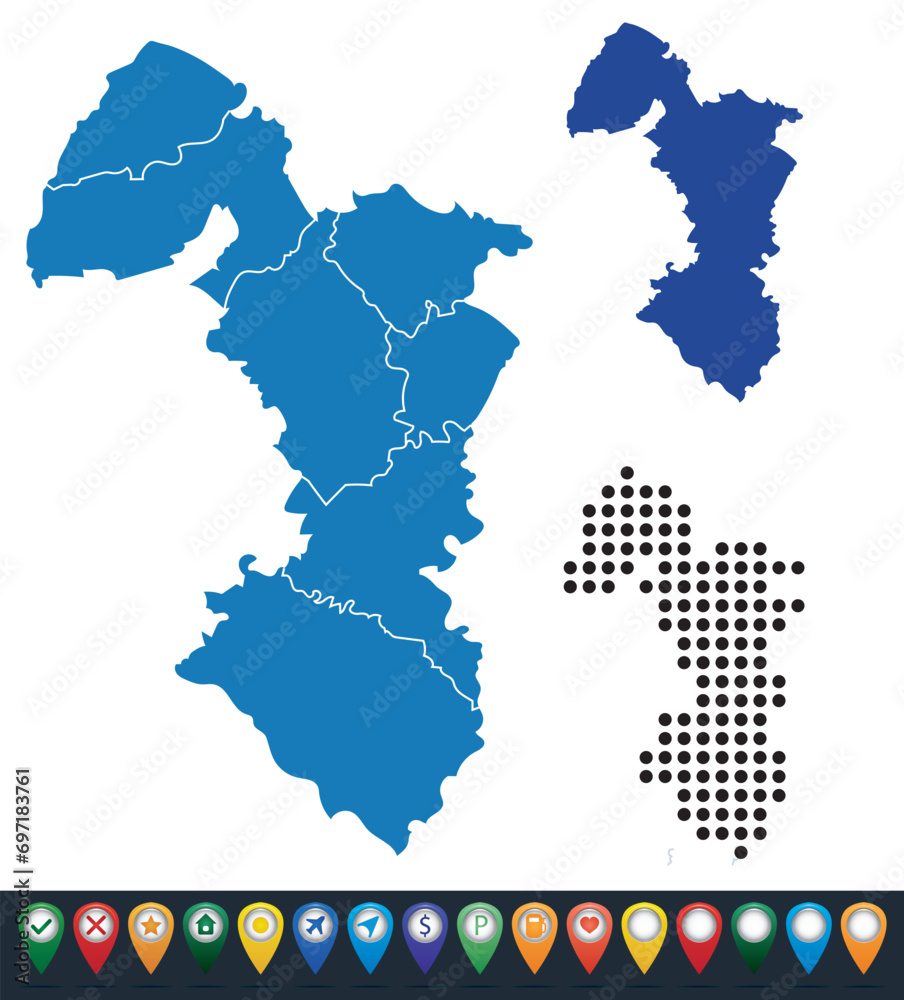 Set maps of Trnava Region