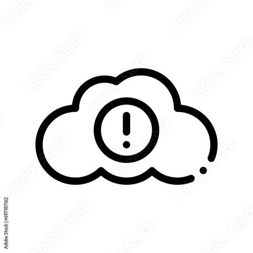 alert line icon