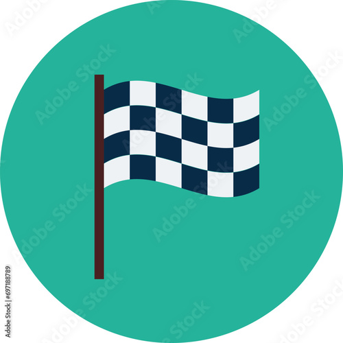 checkered flag vector. sports icon vector, sports icon png, sports symbols. athletics, fun, game, exercise, play, physical activity, basketball and pong racket vector icon design.