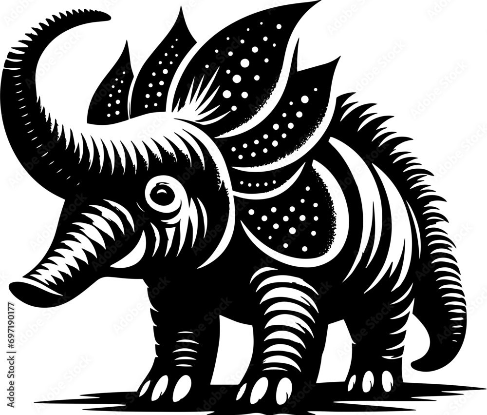 Fototapeta premium Polacanthus icon 7