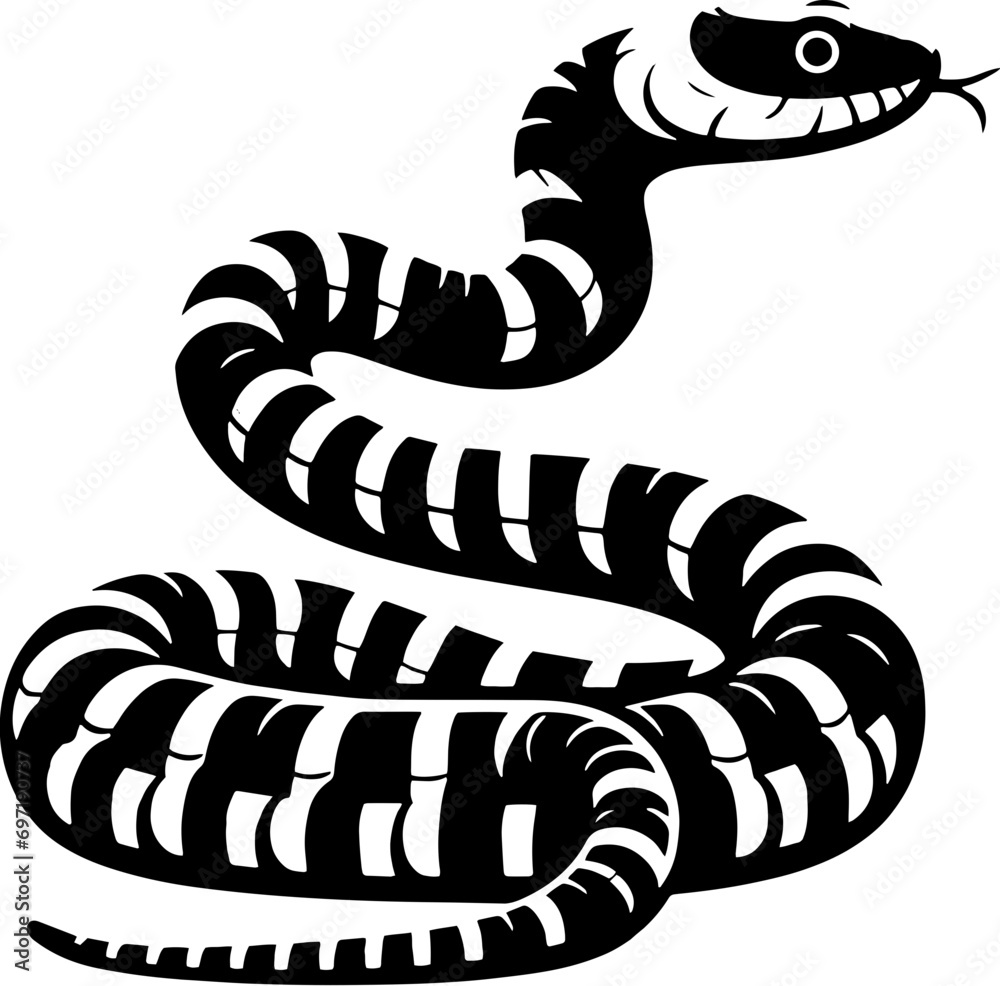 Naklejka premium Plains Hognose Snake icon