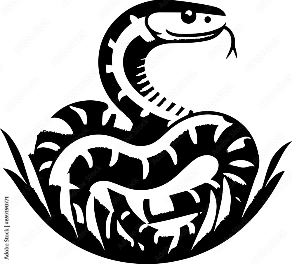 Fototapeta premium Plains Hognose Snake icon 5