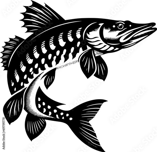 Pike Fish icon 11