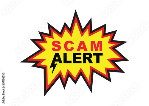 Scam Alert Warning Sign