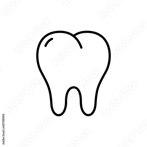 Clean teeth icons, dentist minimalist vector illustration ,simple transparent graphic element .Isolated on white background