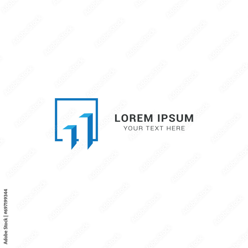 vector business logo template business graphic growth design. vector business logo template business graphic growth design.