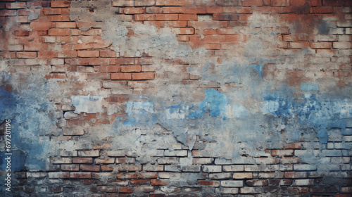Grunge background of brick wall