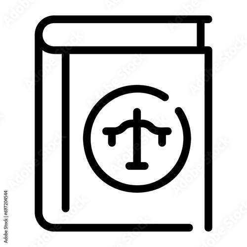justice line icon