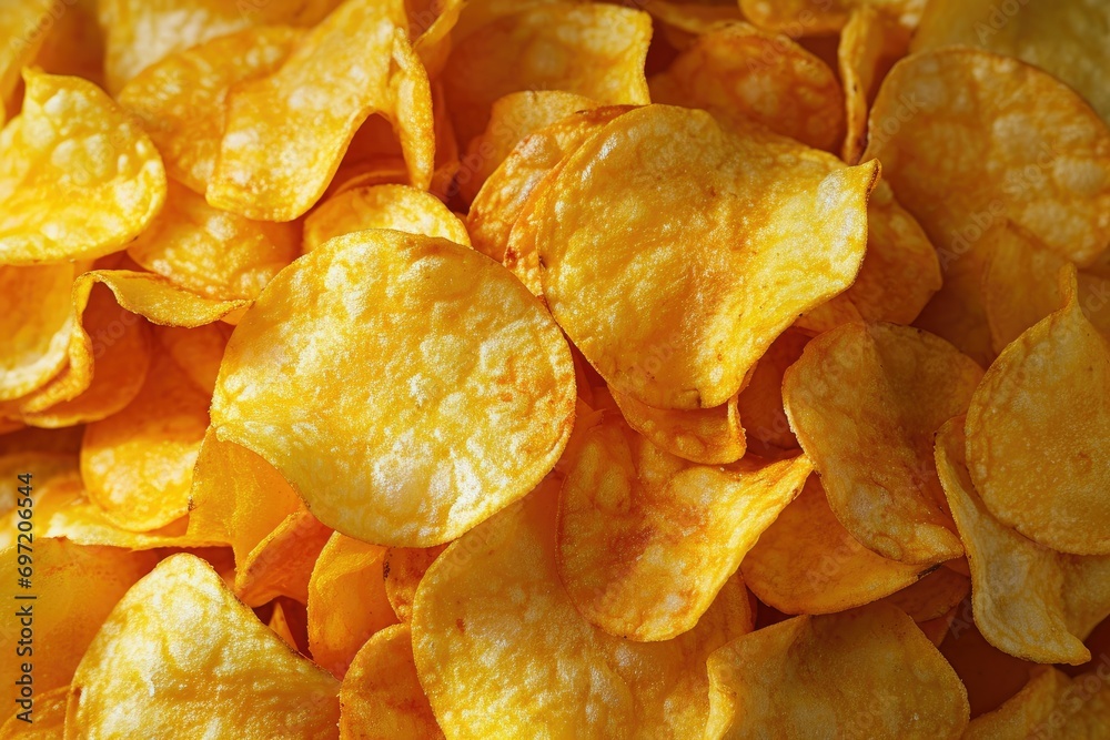 potato chips background potato chips background