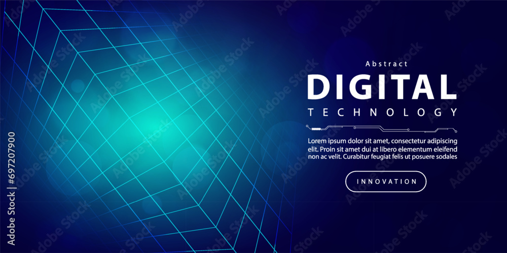 Digital technology futuristic blue green background, internet network connection, abstract cyber information communication, science innovation future tech, Ai big data line dot, illustration vector 3d Digital technology futuristic blue green background, internet network connection, abstract cyber information communication, science innovation future tech, Ai big data line dot, illustration vector 3d