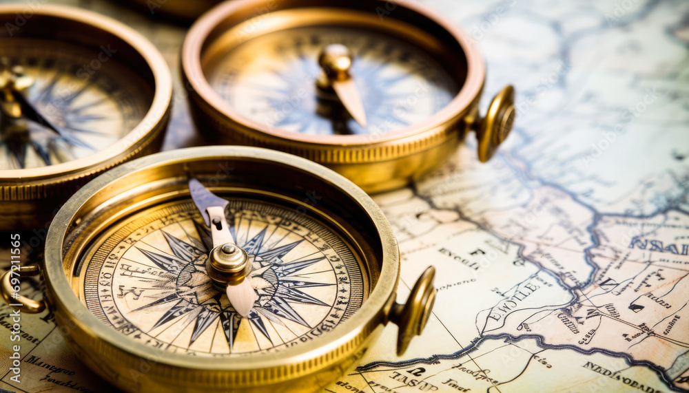 Time Management and Navigation Compass