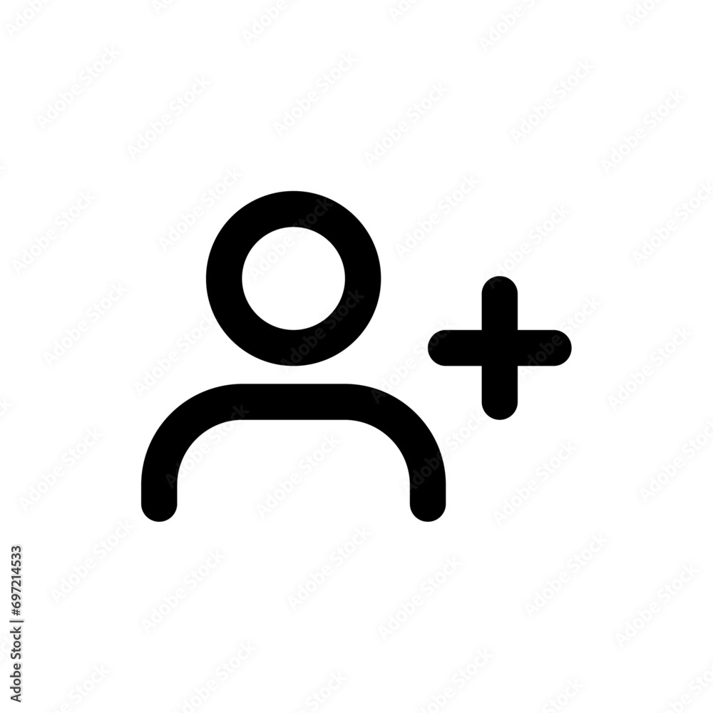 Add new user icon Add new user icon
