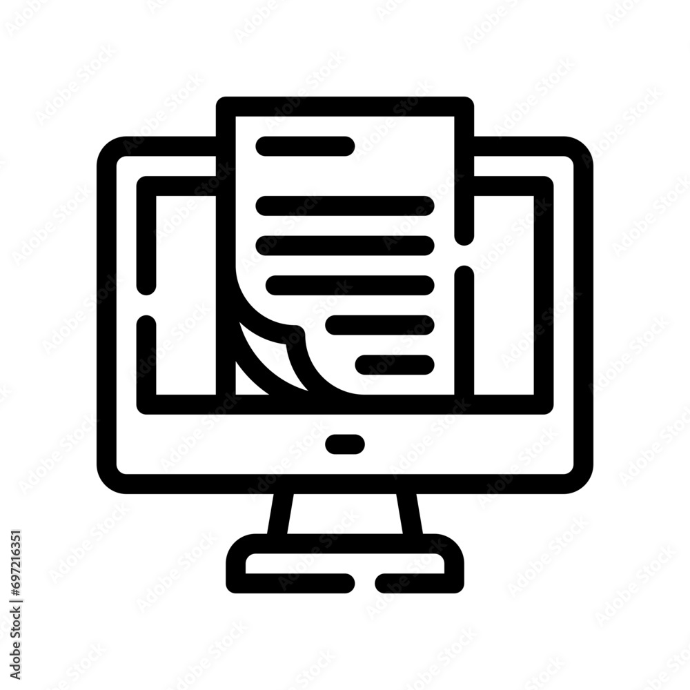 article line icon article line icon