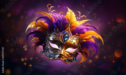 carnival mask background