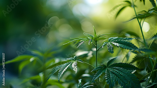 Cannabis Anbau - die Naturkraft der Marihuana-Pflanze photo