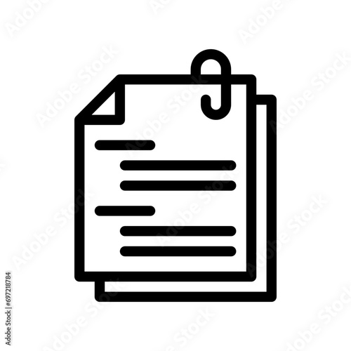 assignment line icon