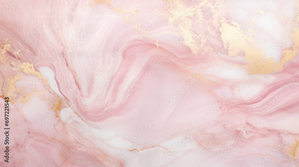 Soft Pink and Gold Marble Background - Ideal for Beauty Product Packaging and Luxury Advertisements