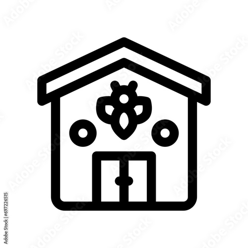 apiary line icon