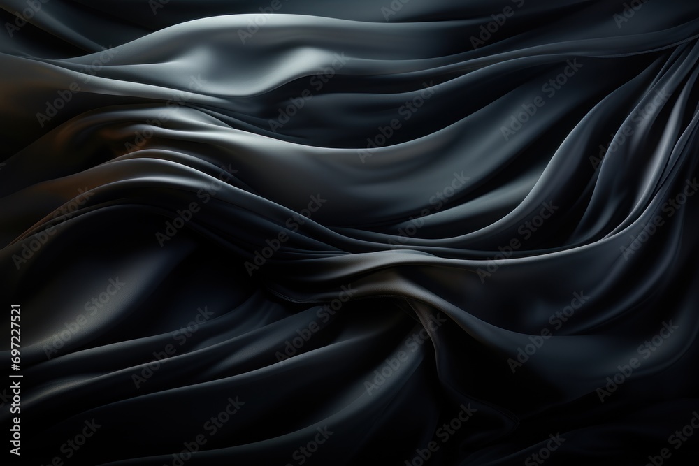 Fototapeta premium Beautiful a black background with lots of shadows