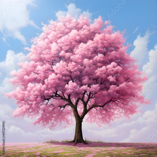 Cherry blossom tree