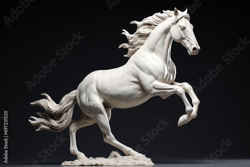 the figurine of a horse