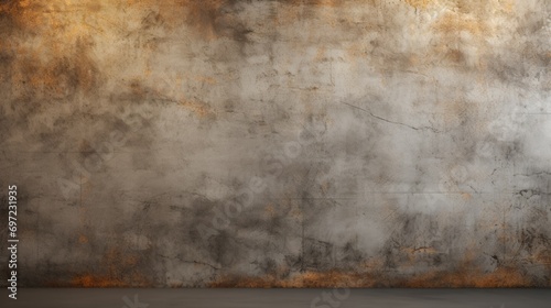 Aged Patina Concrete Background Stage- Ideal for Historical Themes and Antique Shop Decor