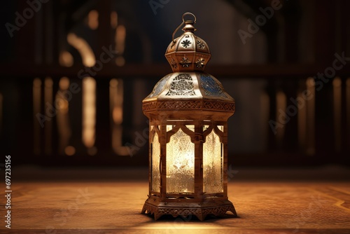 Arabic Ramadan Lantern photo