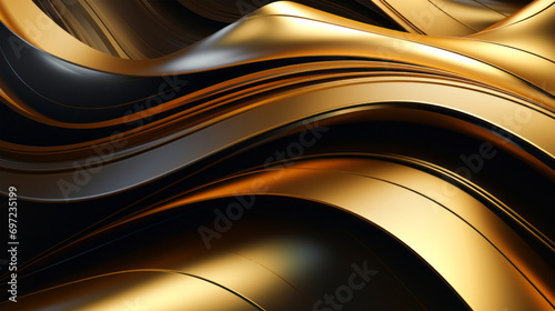 Fototapeta Naklejka Na Ścianę i Meble -  abstract golden background