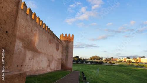 Chellah Walls - Rabat - Morocco. photo
