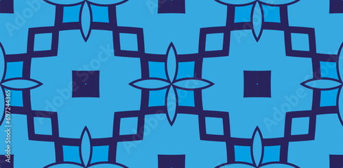 Abstract shape , geometric motif, basic pattern continuous background. 