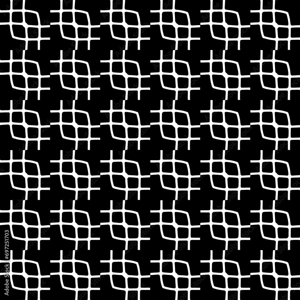 Abstract Shapes.Vector Seamless Black and White Pattern.Design element for prints, decoration, cover, textile, digital wallpaper, web background, wrapping paper, clothing, fabric, packaging, cards, ti Abstract Shapes.Vector Seamless Black and White Pattern.Design element for prints, decoration, cover, textile, digital wallpaper, web background, wrapping paper, clothing, fabric, packaging, cards, ti