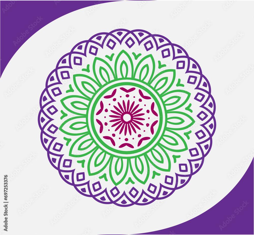 colourful mandala design Luxury mandala Free Vector background 10 colourful mandala design Luxury mandala Free Vector background 10