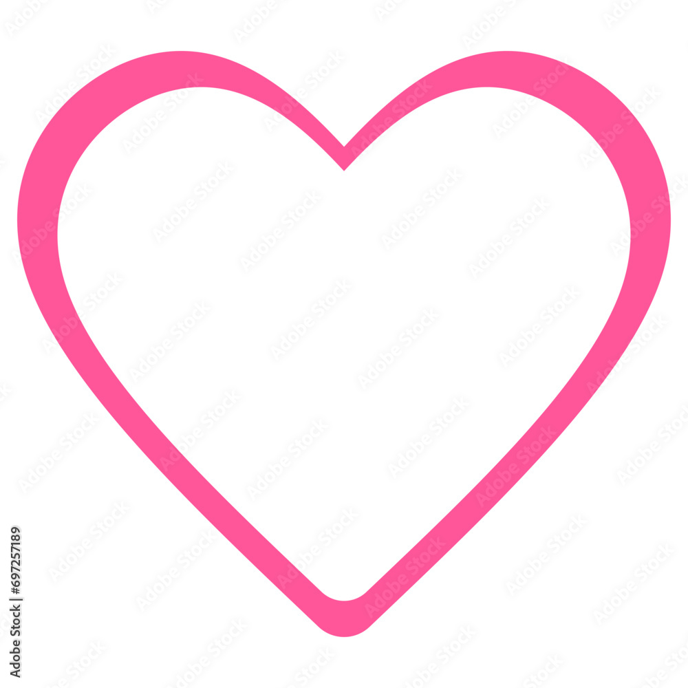 love romance icon outline, heart shape outline vector love romance icon outline, heart shape outline vector
