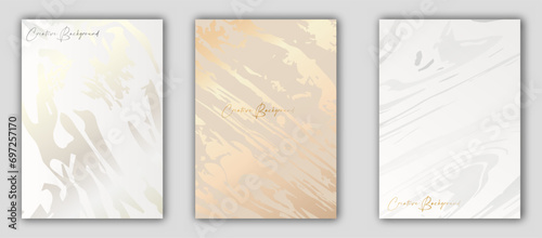 Premium luxury background. A set of templates for the cover, poster, poster, brochure and prints. Colorful illustration for creative design and creative ideas © Pavel