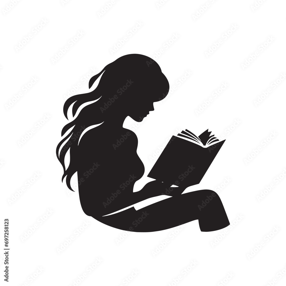 Woman Reading Silhouette: Dusk Dreams - A Girl's Silhouette Merging with the Sunset, Pages Turning in Twilight Reverie
Woman Reading Silhouette: Dusk Dreams - A Girl's Silhouette Merging with the Sunset, Pages Turning in Twilight Reverie