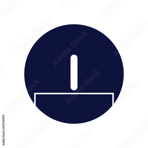 Initial Letter Logo I Template Vector Design