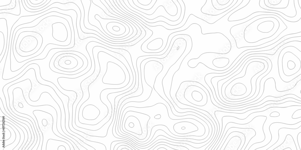 Abstract background with waves Geographic mountain relief. Abstract lines background. Contour maps. Vector illustration, Topo contour map on white background, Topographic contour lines.