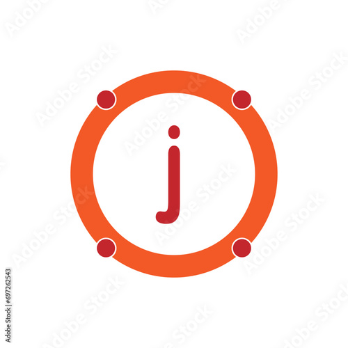 Initial Letter Logo J Template Vector Design