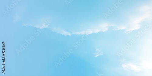 sunny sky blue light watercolor background. Aquarelle painting brush effect card paper textured canvas cloudy smoke space for text, entertaining card, template. aquamarine color graphics illustration