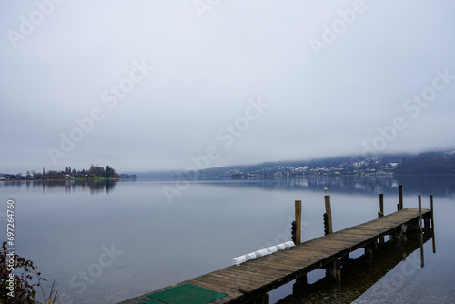 Steg am W  rthersee in   sterreich