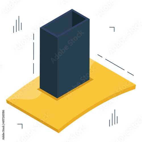 An icon design of extractor hood 

