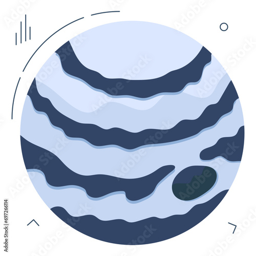 Premium download icon of jupiter 

