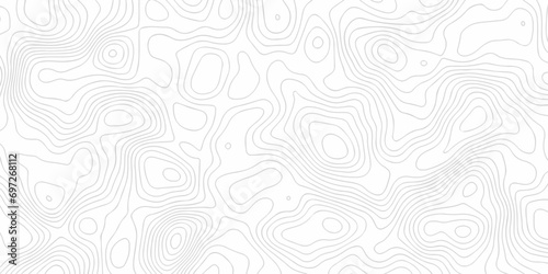   Abstract background with waves Geographic mountain relief. Abstract lines background. Contour maps. Vector illustration  Topo contour map on white background  Topographic contour lines.
