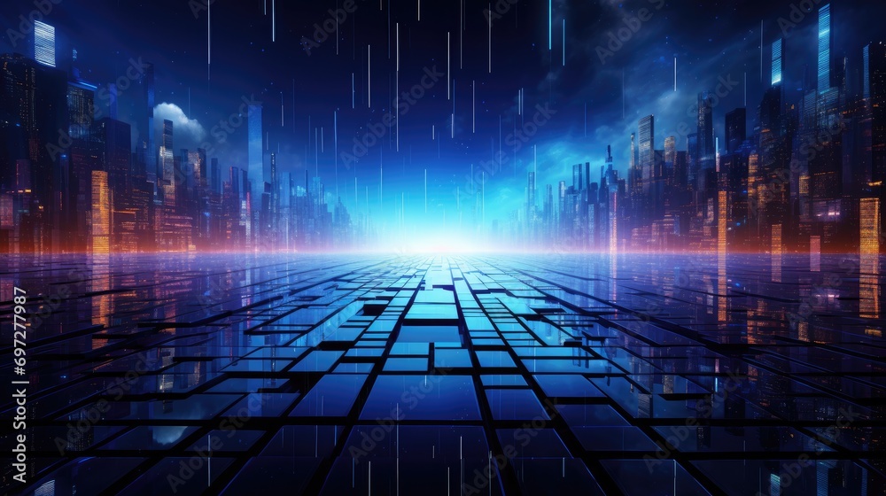 Tech Evolution Unveiled: Abstract Background for Business Development Tech Evolution Unveiled: Abstract Background for Business Development